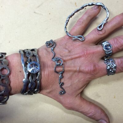Rings, Buckles & Bling: Steel Finery